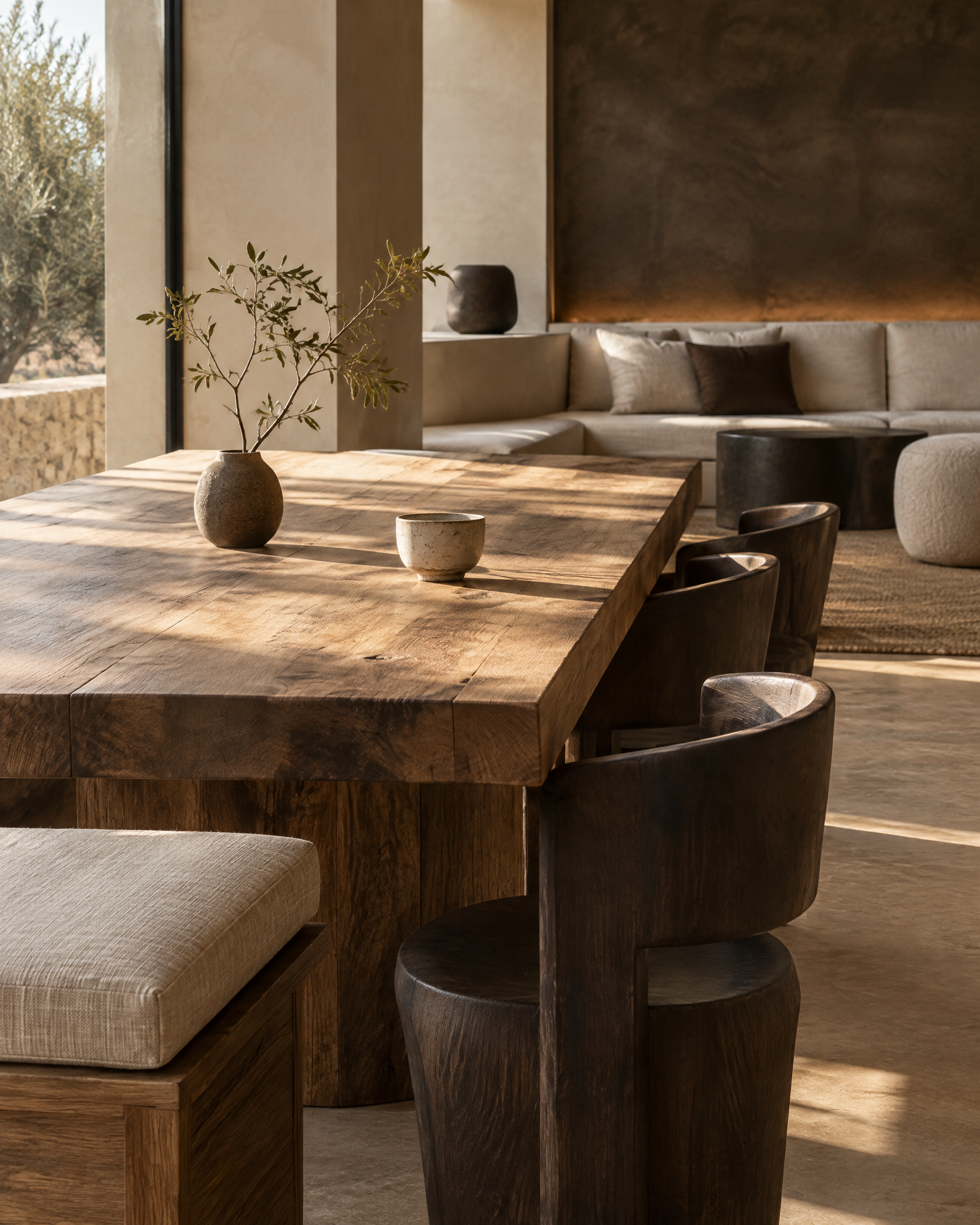 A calming communal space
